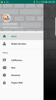 esLatino Radio android App screenshot 0